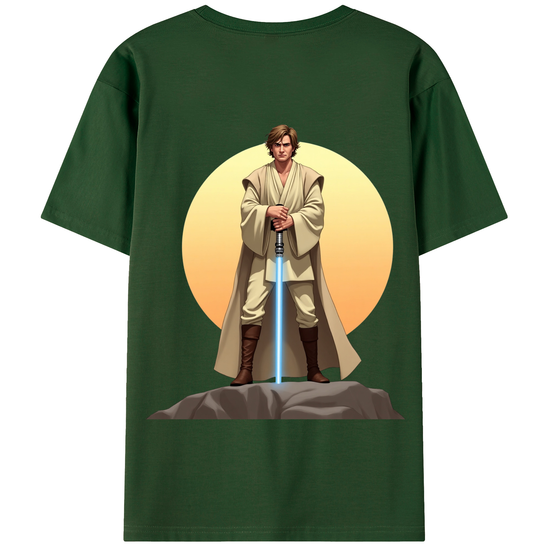 （画像用） スター・ウォーズ Star Wars 綿100％半袖Tシャツ（背面プリント）